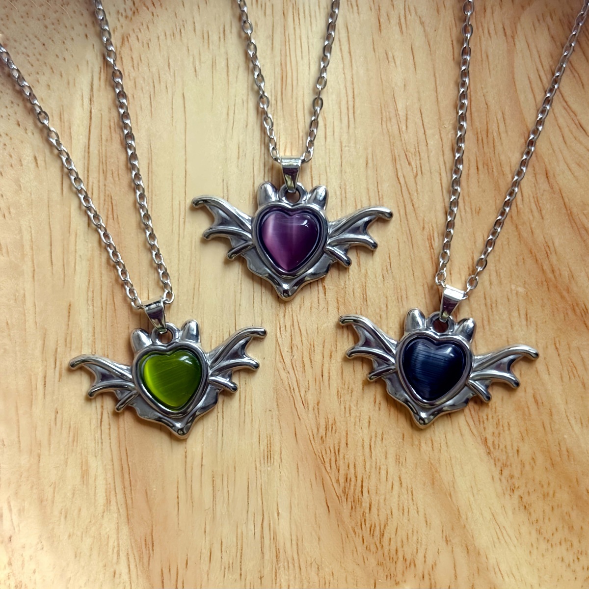 Men'S Vampire Accessories - Gothic Vampire Bat Charm Necklace Women