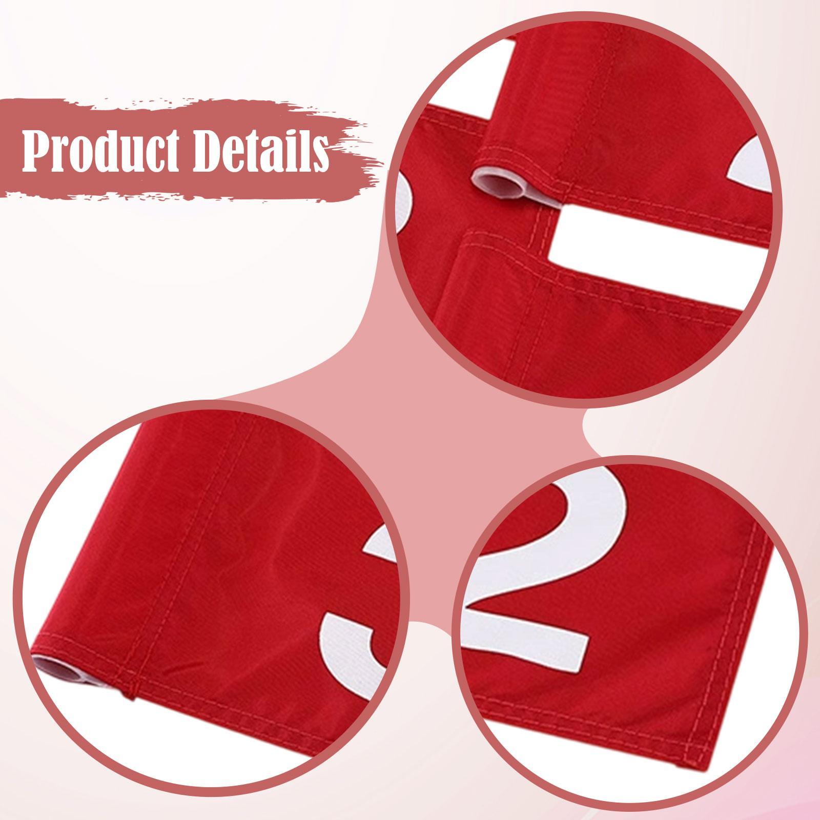 Men'S Accessories Target - 4x Flags Numbered Golf Flags Backyard