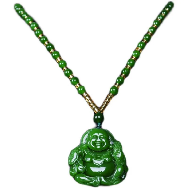 Chinese Green Jade Maitreya Bu - Men'S Mens Accessories review and price