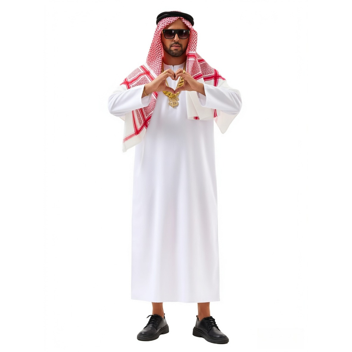 Arabian Prince White Robe Men  - Men Accessories Kit review and price