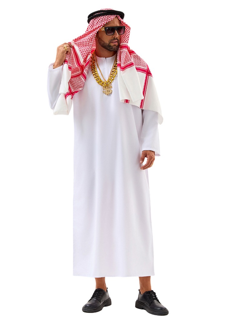 Arabian Prince White Robe Men  - Men Accessories Kit review and price