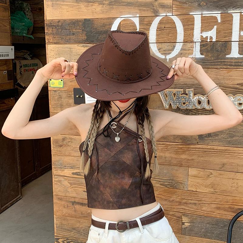 Women Men Cowboy Hat Western S - Men'S Mens Accessories review and price