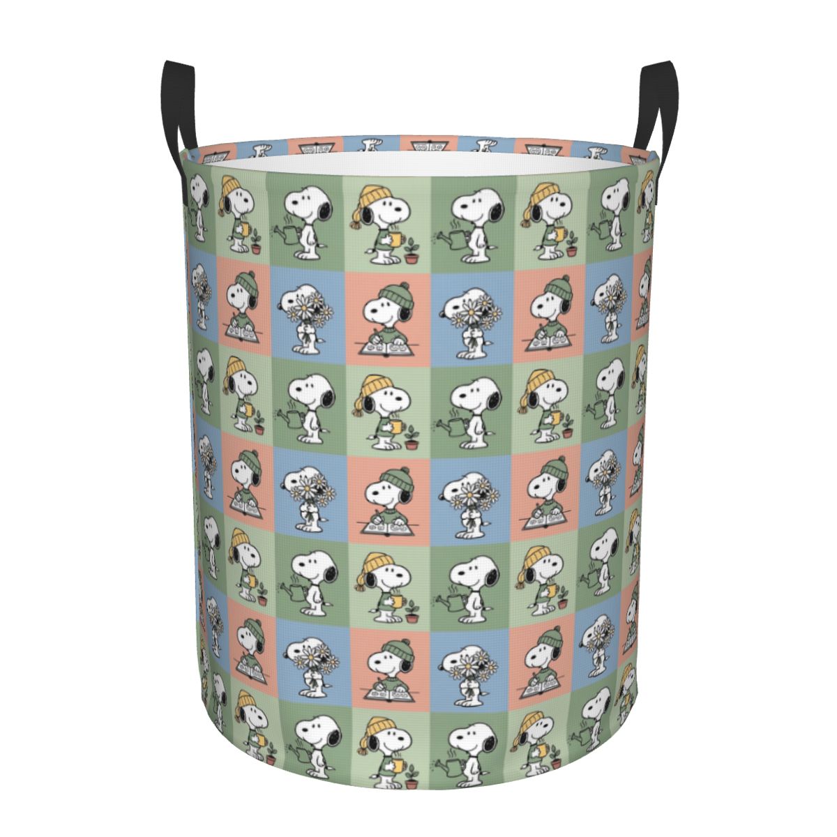 S-Snoopy Checkered Plaid Laund - Men Accessories Hamper review and price