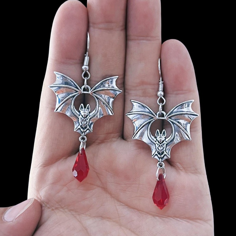 Gothic Vampire Bat Earrings fo - Men'S Vampire Accessories review and price
