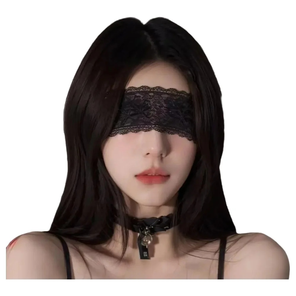 Sexy Lace Eye Mask Black Flora - Men'S Mens Accessories review and price