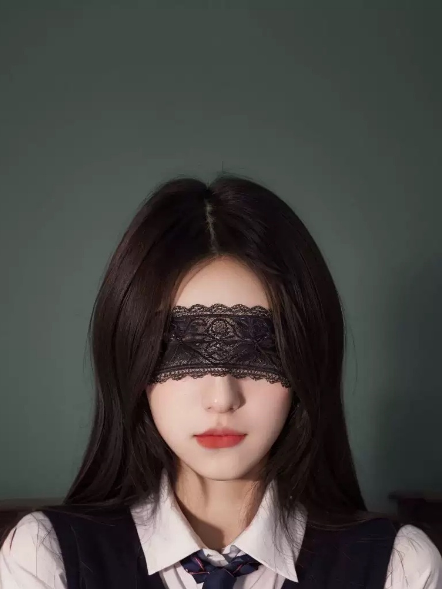 Sexy Lace Eye Mask Black Flora - Men'S Mens Accessories review and price