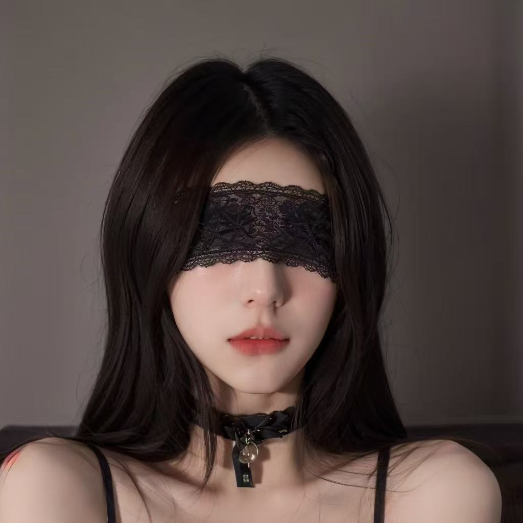 Sexy Lace Eye Mask Black Flora - Men'S Mens Accessories review and price