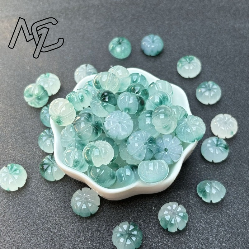 10pcs A Green Jade Pumpkin Bea - Men'S Mens Accessories review and price