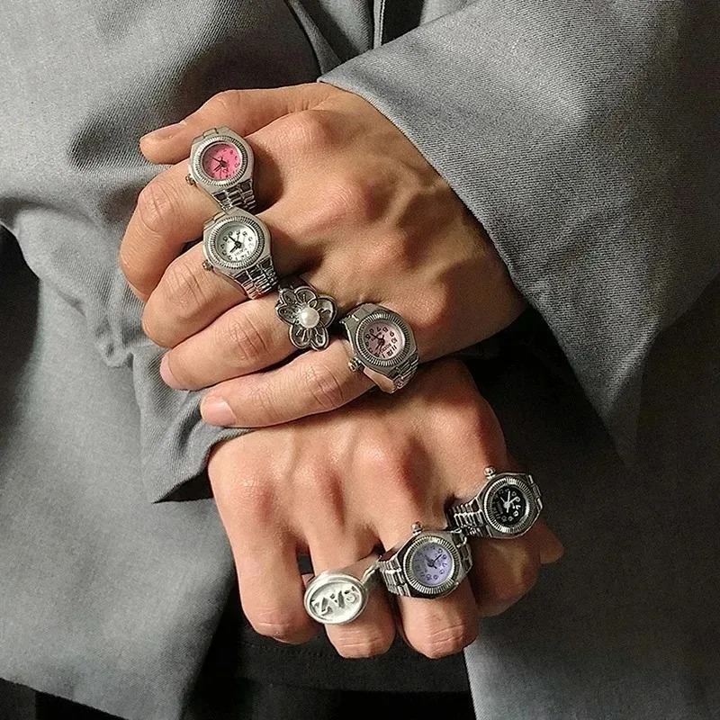Vintage 80s Punk Watch Ring Y2 - Men'S Accessories In The 80S review and price