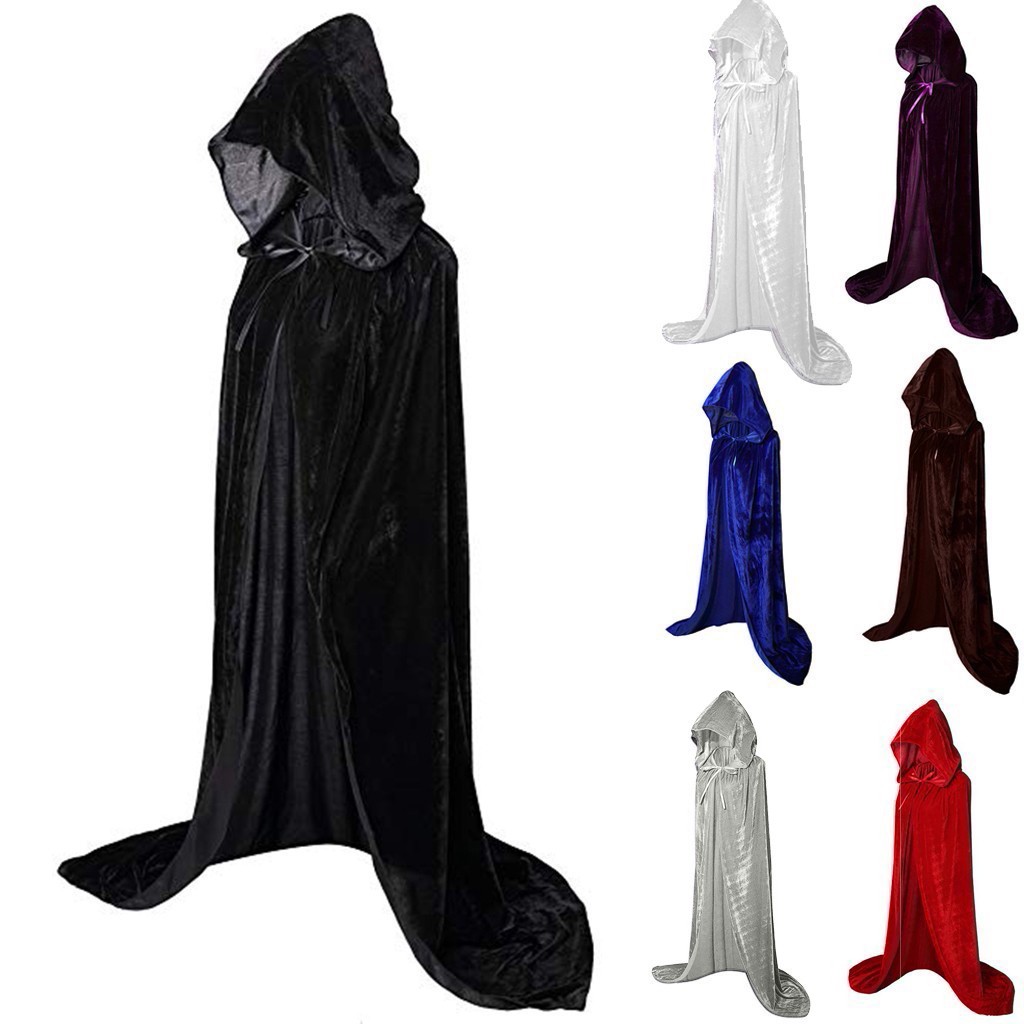 Halloween Cloaks Gothic Hooded - Men'S Vampire Accessories review and price