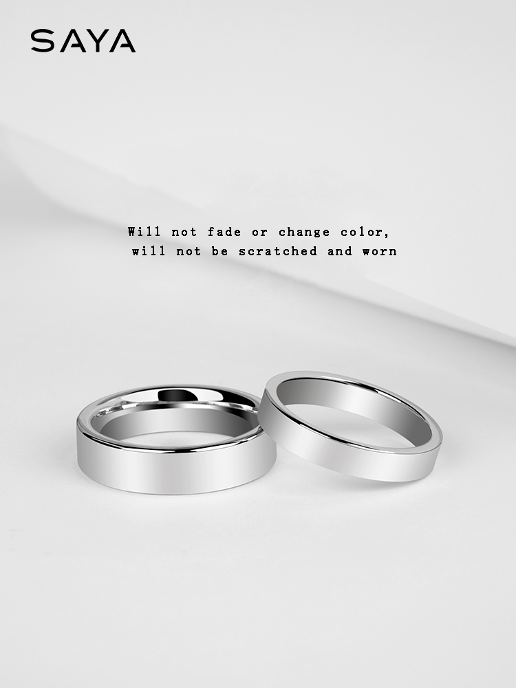 Tungsten Rings for Men Women W - Men Accessories In Silver review and price