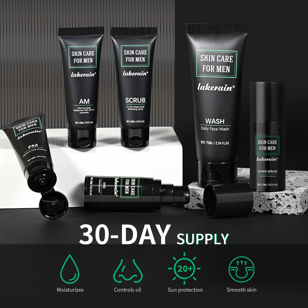 Lakerain Skin Care for Men Kit - Men Accessories Kit review and price