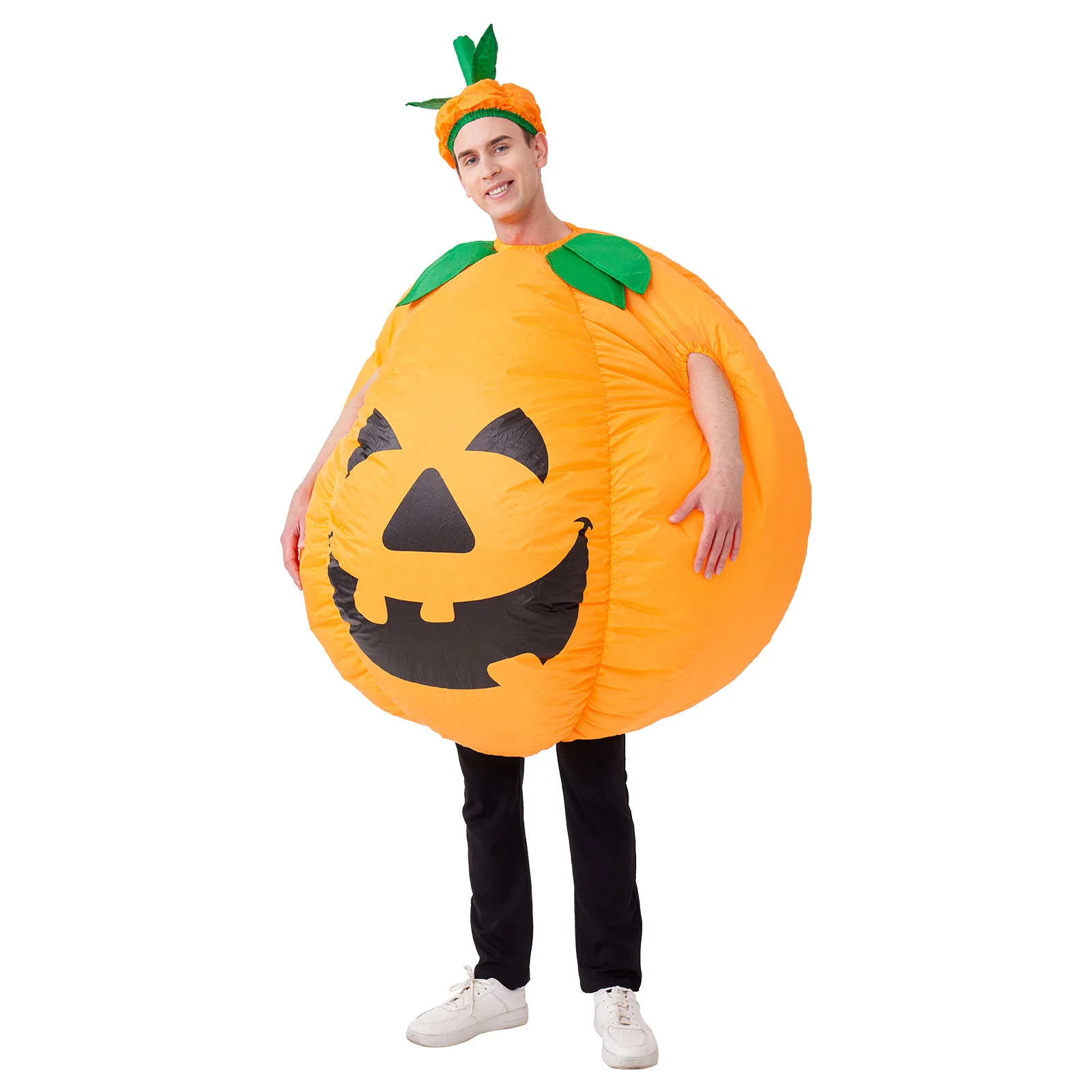 New Halloween Pumpkin Inflatab - Men Accessories Hat review and price