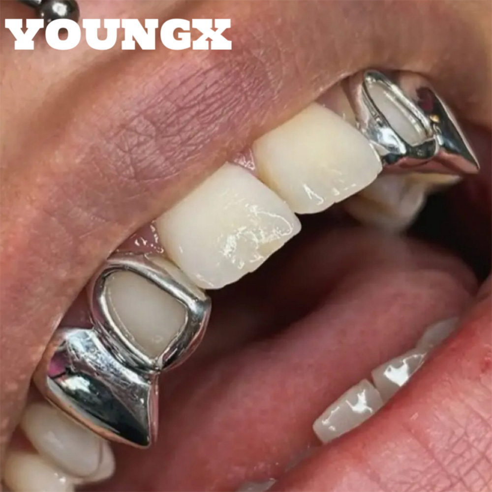 YOUNGX Hip Hop Double Hollow G - Men'S Vampire Accessories review and price