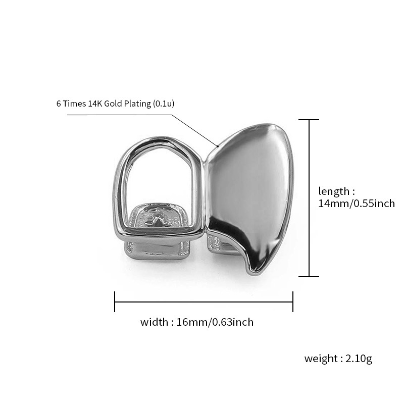 YOUNGX Hip Hop Double Hollow G - Men'S Vampire Accessories review and price