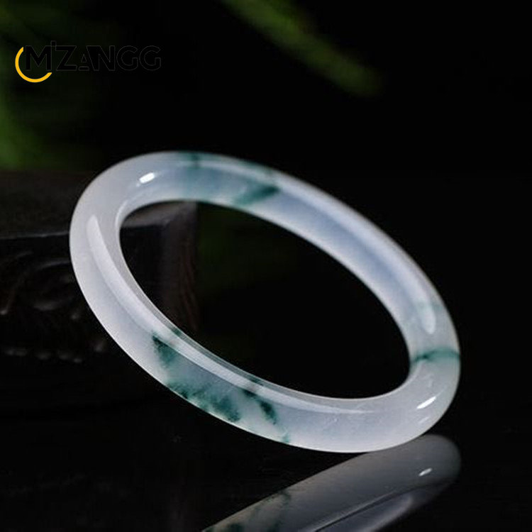 Natural Green Jadeite Bangle J - Men'S Vegan Accessories review and price