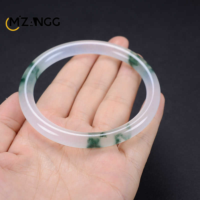 Natural Green Jadeite Bangle J - Men'S Vegan Accessories review and price