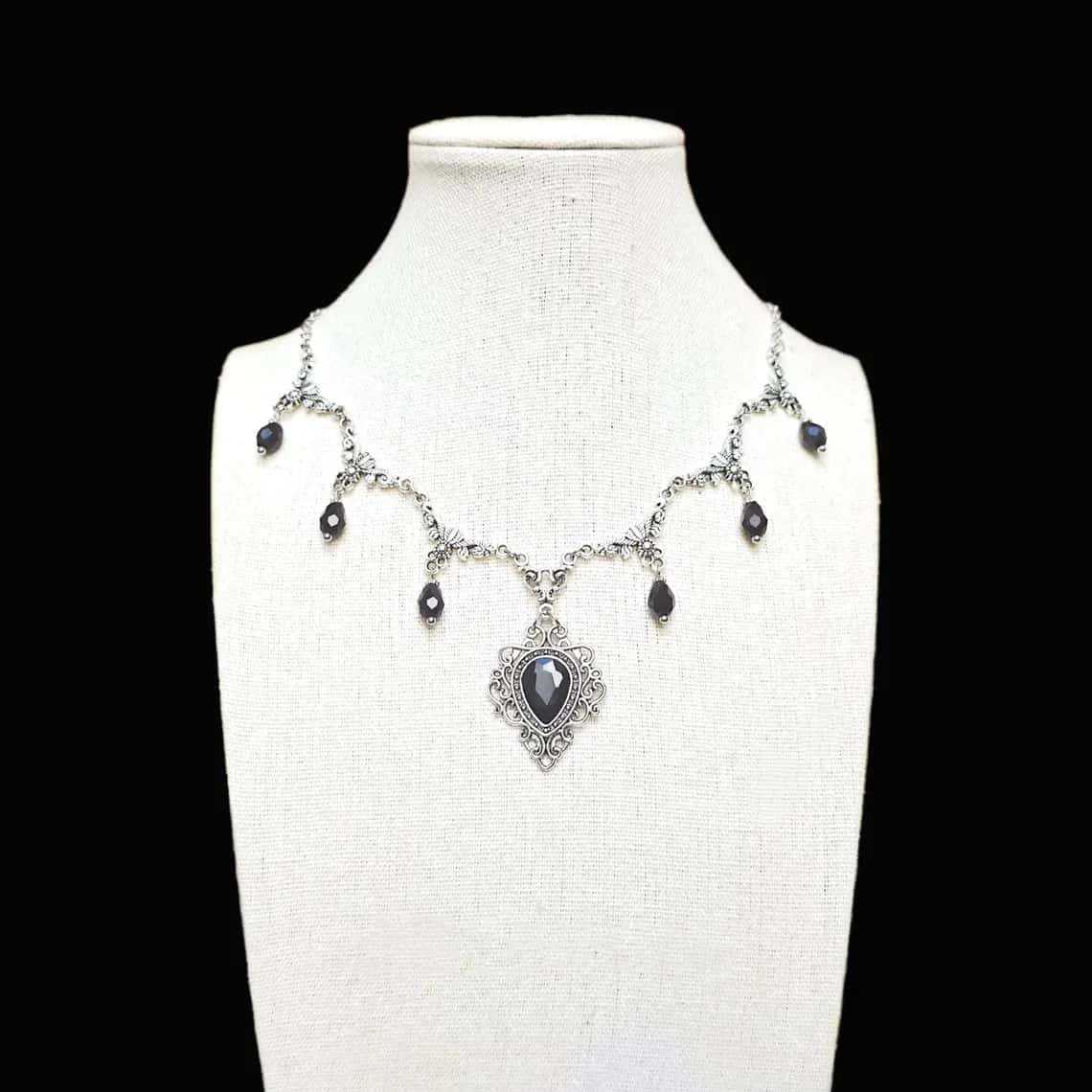 Victoria Embroidered Choker,Go - Men'S Vampire Accessories review and price