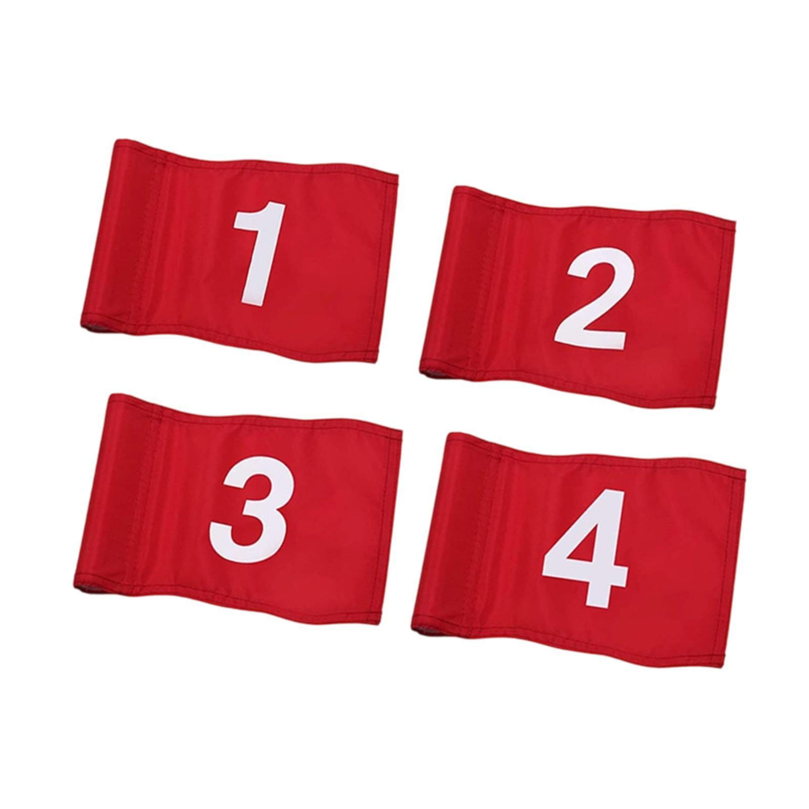 4x Flags Numbered Golf Flags B - Men'S Accessories Target review and price