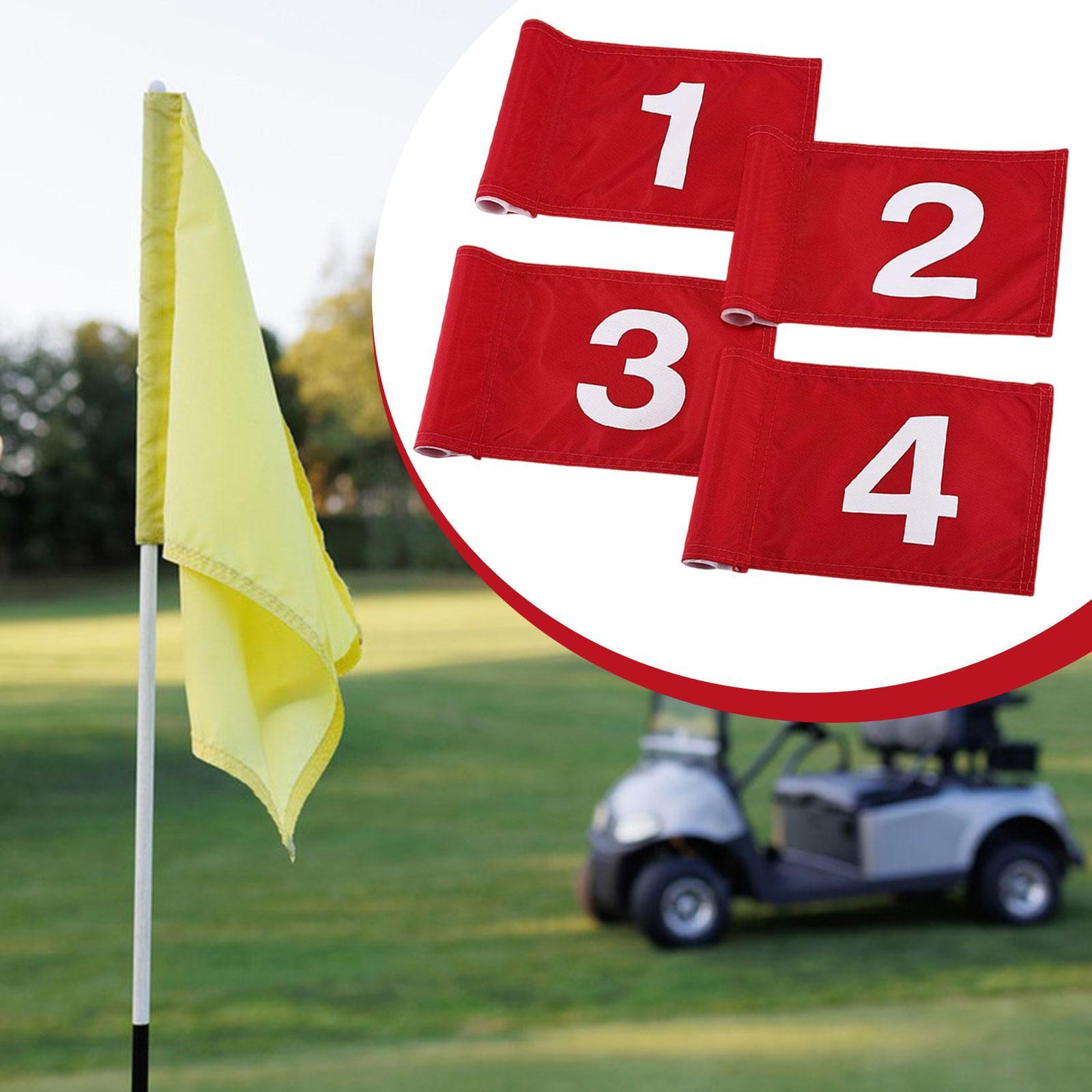 4x Flags Numbered Golf Flags B - Men'S Accessories Target review and price