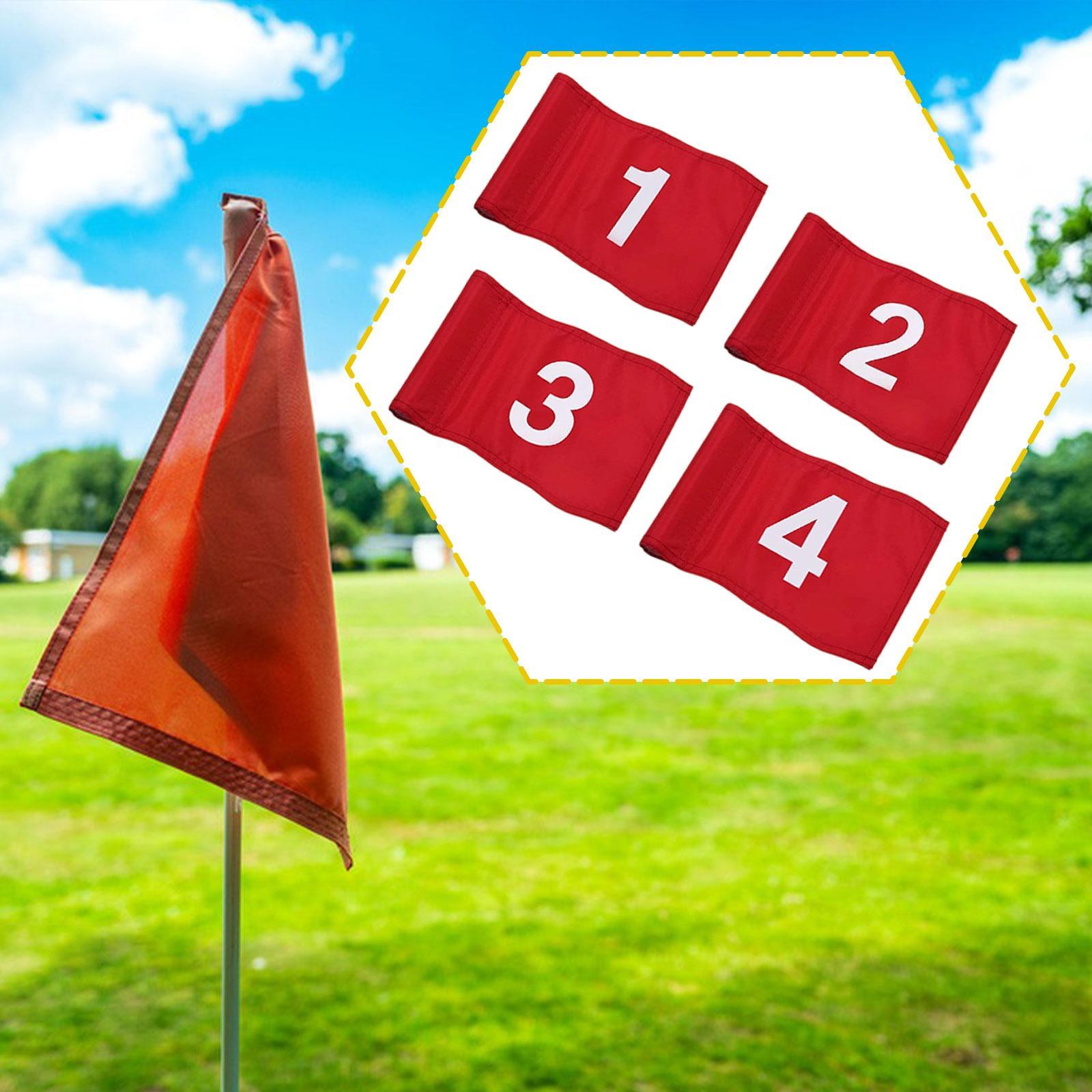 4x Flags Numbered Golf Flags B - Men'S Accessories Target review and price