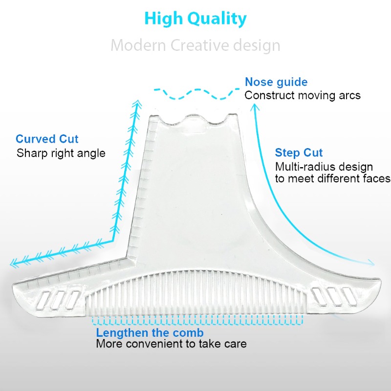 Man Beard Template Comb Rule S - Men Accessories Rule review and price